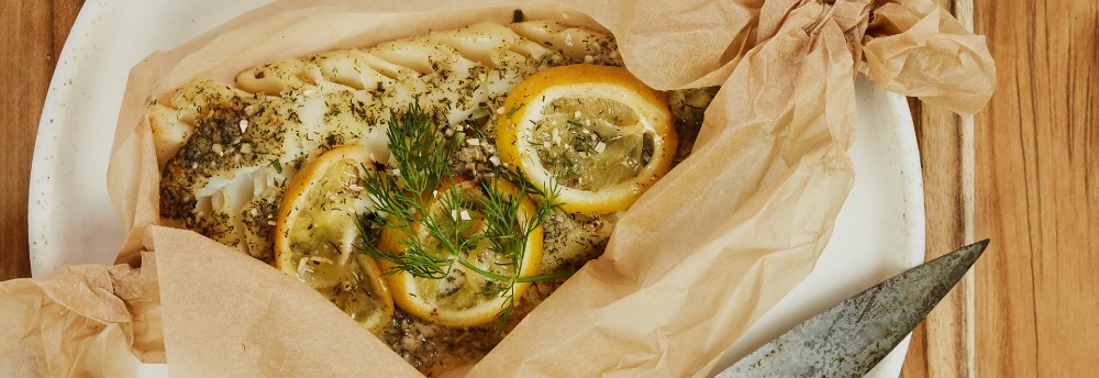 Fish in Parchment Paper, Poisson en Papillote